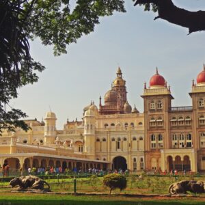 Explore the grandeur of Mysore's Amba Vilas Palace, a landmark of Indian heritage.